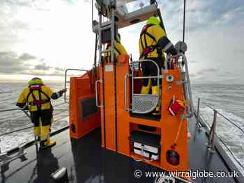 Hoylake lifeboat in search after distress signal detected
