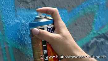 Salzgitter-Thiede: Unbekannte besprühen Hauswand mit Graffiti