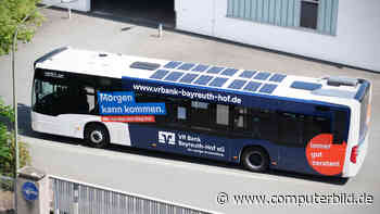 Deutschlandweit erster Bus mit Solardach unterwegs