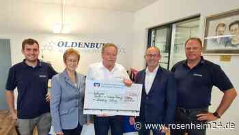Firma Oldenburg-Kunststoff-Technik spendet an Sozialfonds der Gemeinde Chieming