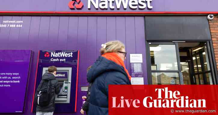 NatWest chair Howard Davies says Alison Rose was a ‘great leader’ amid Farage row; company insolvencies jump – business live