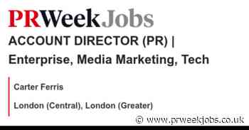 Carter Ferris: ACCOUNT DIRECTOR (PR) | Enterprise, Media Marketing, Tech