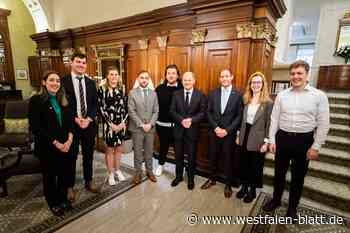 Zurück in Schlangen: Scholz erlebt ereignisreiches Jahr in den USA