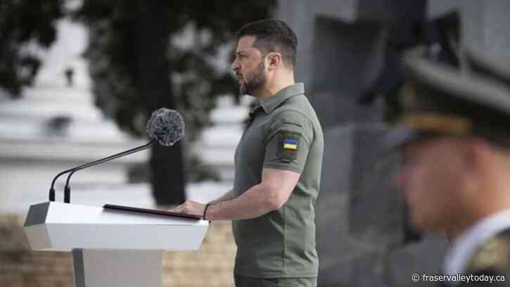 Russia says it shot down a Ukrainian missile over a southern Russian city