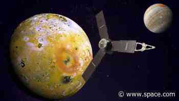 NASA's Juno Jupiter probe to get closest view of volcanic moon Io on July 30