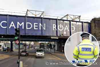 Biker in hospital after crash near Camden Road station