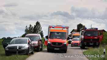 Fotos vom Unfall mit zwei Motorrädern bei Reichertsheim