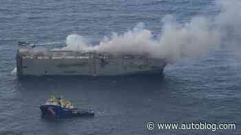 Ocean shippers playing catch-up to electric vehicle fire risk