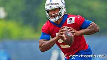 Colts' Anthony Richardson already receiving first-team reps early in training camp, dazzles with long TD pass