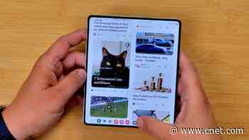 Galaxy Z Fold 5 Unboxing and First Impressions video     - CNET