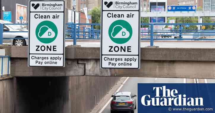 Which local authorities in England have introduced low-emission zones?