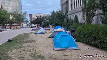 Dozens of tents remain pitched outside Regina city hall despite order to vacate property
