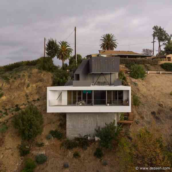 Anonymous Architects embeds concrete house into Los Angeles hillside