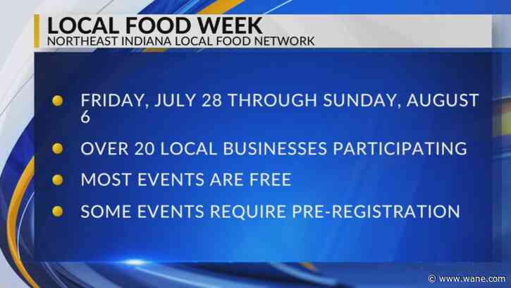 Enjoy and learn about northeast Indiana food during Local Food Week