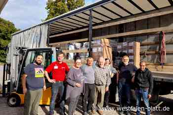 Schloß Holte-Stukenbrock: Achter Hilfstransport in die Ukraine