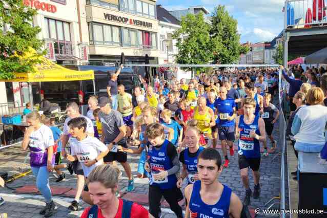 Sportieve massa draait twee uur lang rondjes