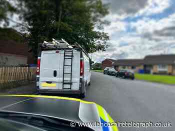 Driver reported following police stop in Accrington