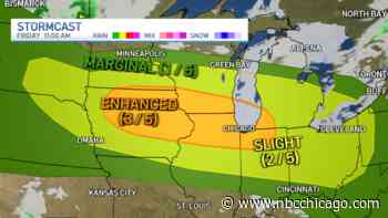 Second round of storms could bring more severe weather to Chicago area for the afternoon