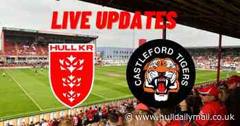 Hull KR v Castleford Tigers LIVE: Rovers' pre-match rocked by Oliver Gildart news