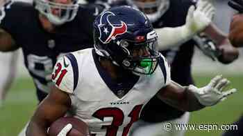 Texans' Pierce sets goal of 1,000 rushing yards