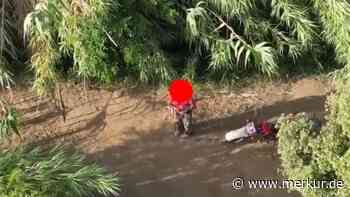 Verheerende Waldbrände in Italien: Drohne erwischt Brandstifter auf frischer Tat