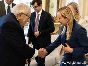 "Un punto di riferimento". Meloni negli Usa incontra anche Kissinger