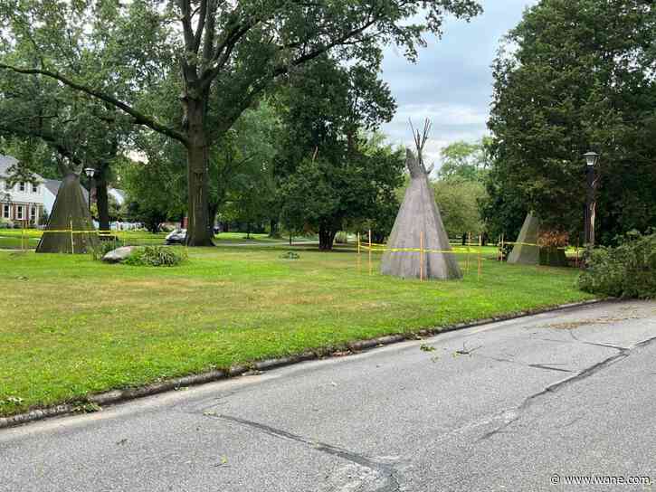 What's next? Tipis demolished after being unsafe, neighborhood split