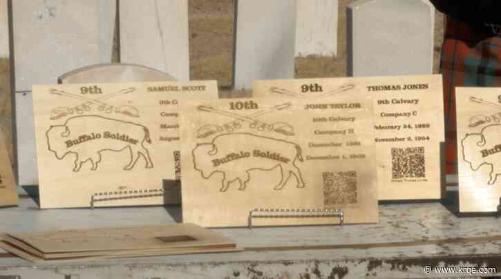 Commemoration held for Buffalo Soldiers buried at Historic Fairview Cemetery