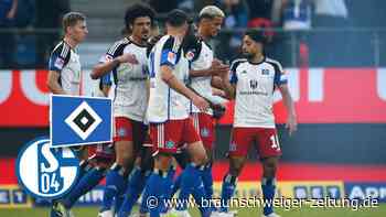 Spektakulärer Zweitliga-Start: HSV bezwingt Schalke 5:3