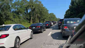 Motorcycle crash closes Route 9 in Deep River