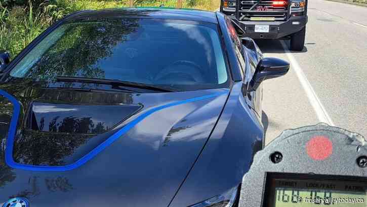 Another car impounded after driver caught speeding through Abbotsford