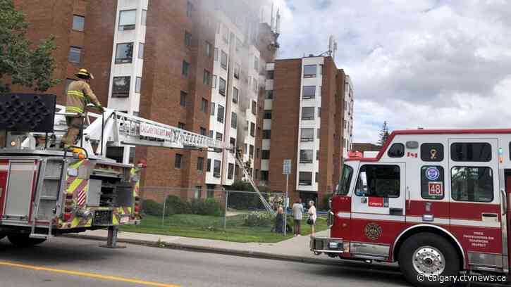 Two dozen units unlivable after fire at seniors' apartment building; operator working on alternate accommodations