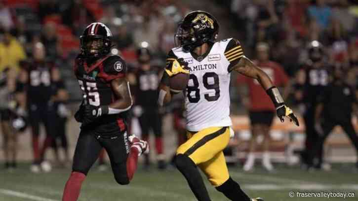 Ticats top Redblacks 16-12 despite Mitchell’s five interceptions