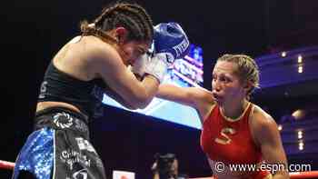 Estrada retains 105-pound belts in close decision