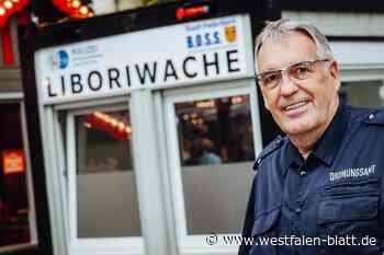 Herbert Böger: Zum letzten Mal in Uniform auf Libori