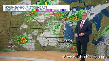 Severe thunderstorm watches, warnings issued as storms slam the Chicago area