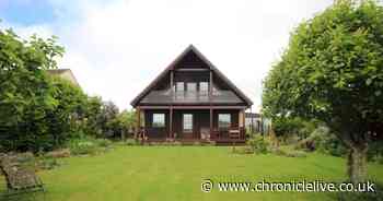 See inside 'rare' Norwegian-style chalet in Longframlington on market for £460,000 with amazing views