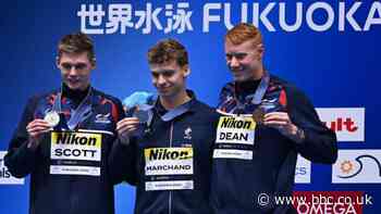 World Aquatics Championships 2023: GB's Duncan Scott and Tom Dean take 200m medley silver and bronze