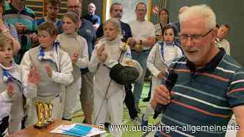 Zum Abschied eines Urgesteins der Neu-Ulmer Fechter gibt es Applaus