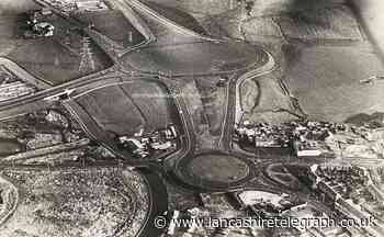M65 from the air - photos reveal scale of motorway project