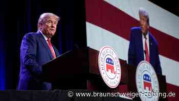 Trump spricht bei Wahlkampfveranstaltung in Iowa