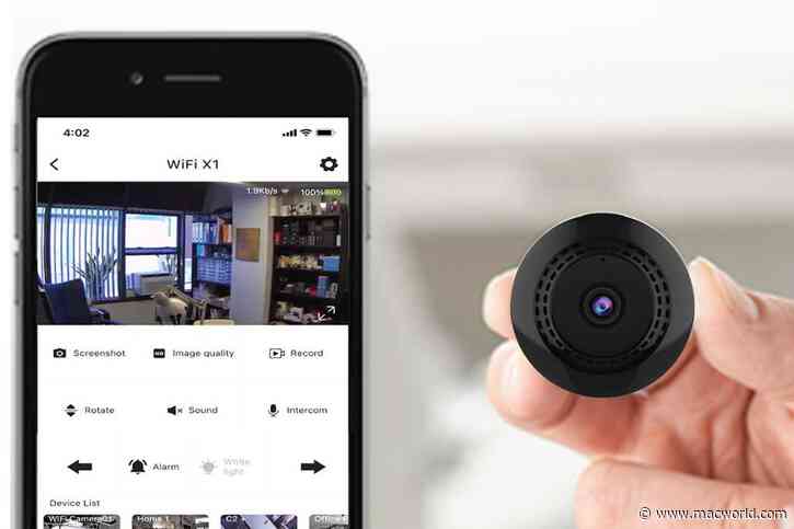 Get back-to-school savings on this $60.99 mini day and night vision camera