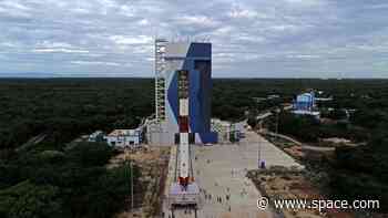 Watch Indian rocket launch 7 satellites to orbit today