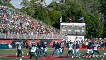 Riders look to avenge loss in Touchdown Atlantic rematch versus Argos
