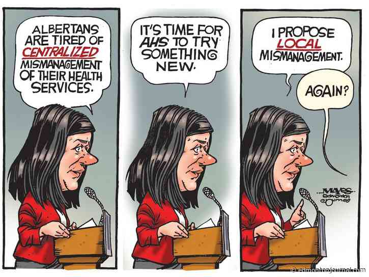 Saturday's letters: Decentralizing health care — here we go again