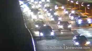 Police situation near Norfolk Naval Station caused extreme congestion on I-564 westbound early Friday