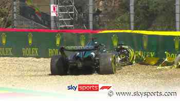 'The gamble has backfired' | Stroll crashes out to end SQ2 early