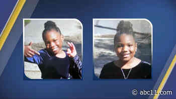 AMBER Alert issued in Durham for missing girls last seen in Raleigh