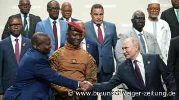 Russland-Afrika-Gipfel: Gratis-Getreide und Friedensappelle