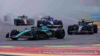 Sprintrennen der Formel 1: Regenchaos in Spa –Verstappen siegt mit Vorsprung